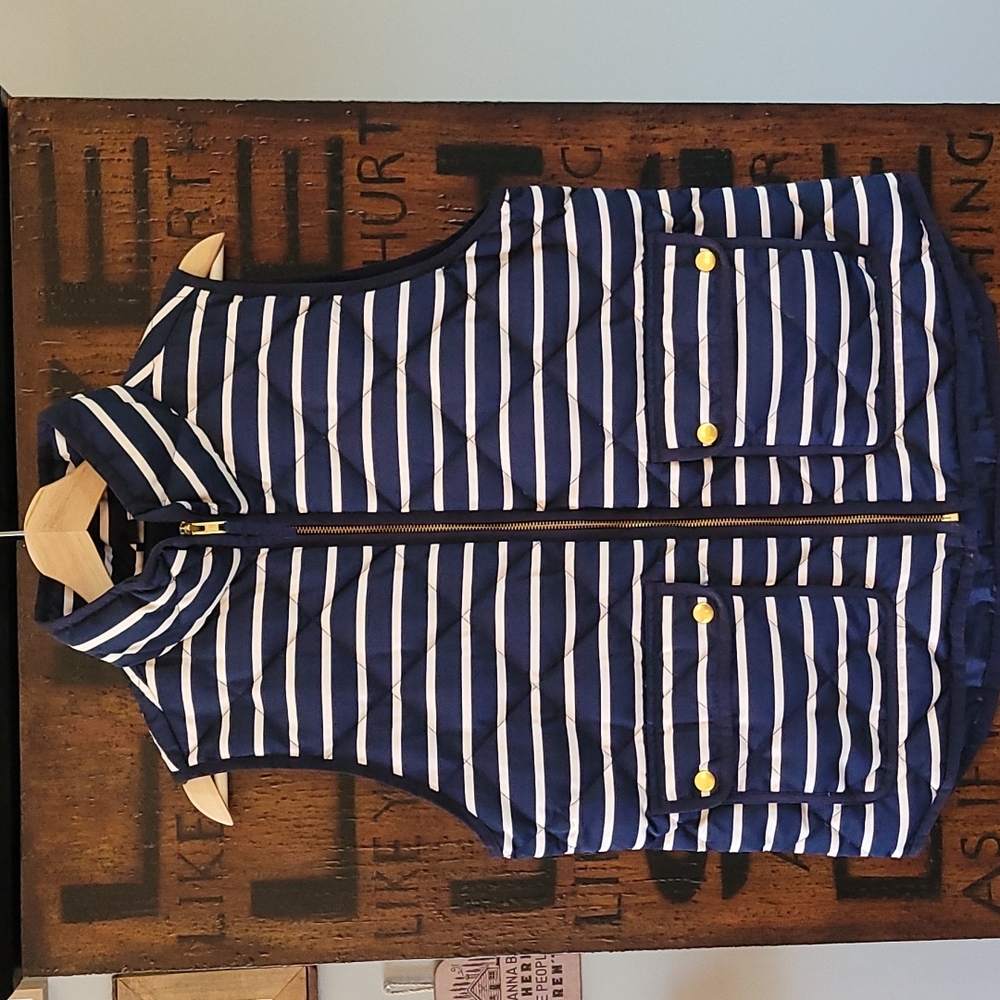 J. CREW Zip Vest